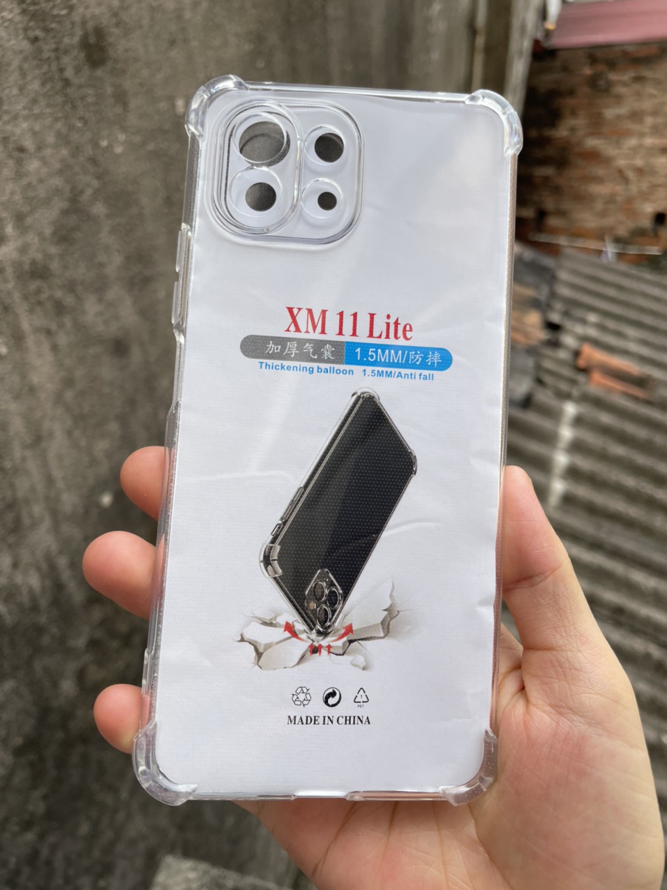 Ốp Lưng cho Xiaomi Mi 11 lite Dẻo Trong Suốt Chống Sốc , Bảo Vệ 4 Góc bảo vệ camera