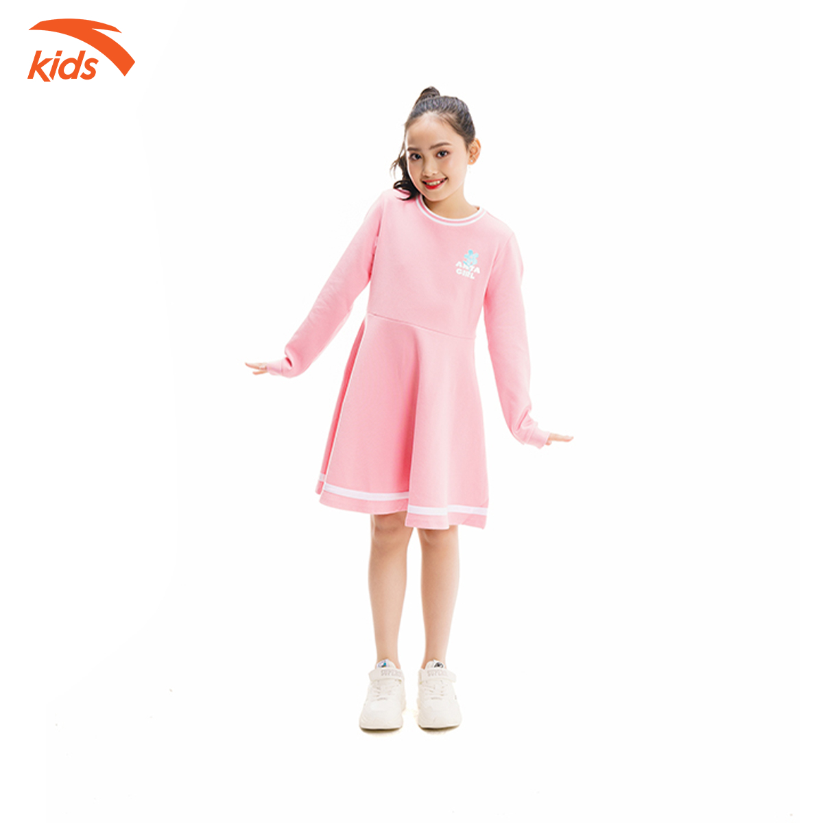 Hình ảnh Váy Liền Thời Trang Bé Gái Anta Kids 362017382