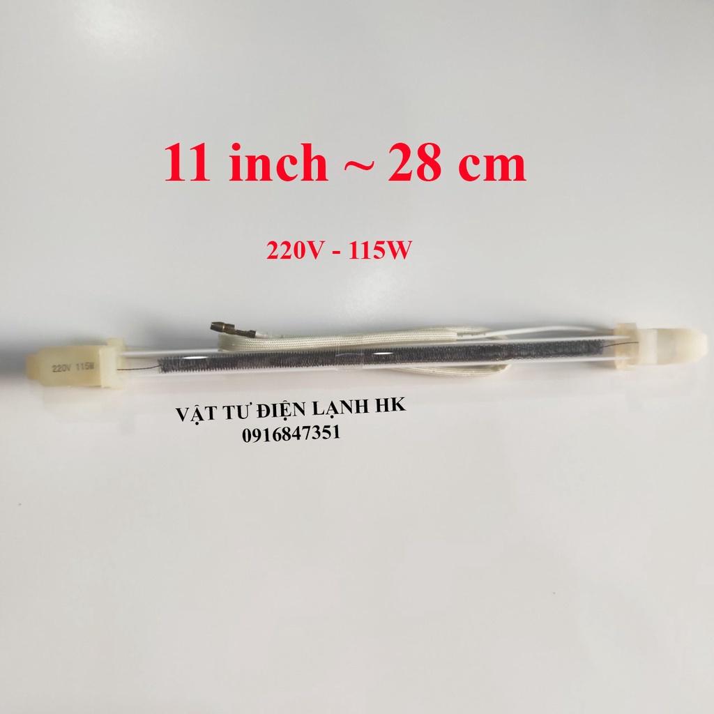 Thanh sấy nhiệt Tủ Lạnh 8-10-11-12-14-16 inch 220V , Điện trở phá băng, bóng sấy xả đá