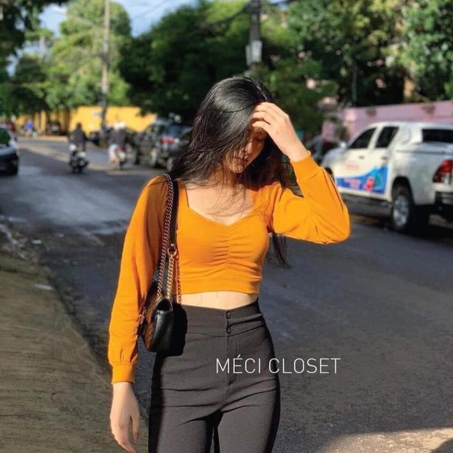 Quần nữ ống Loe Model HOT chất đẹp