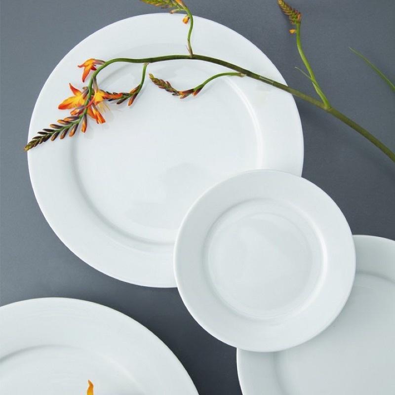 Đĩa Nông 27cm Sứ Trắng OHIO