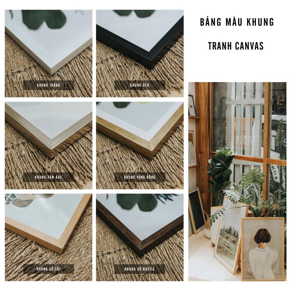 Tranh treo tường - Bộ 3 bức canvas tổng hợp 29 , tranh canvas giá rẻ