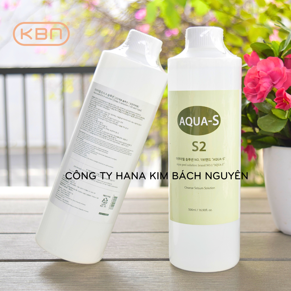 Dưỡng Chất S2 BHA Dưỡng Chất Cải Thiện Mụn Dành Cho Da Dầu Nhờn AQUA-S 500ml