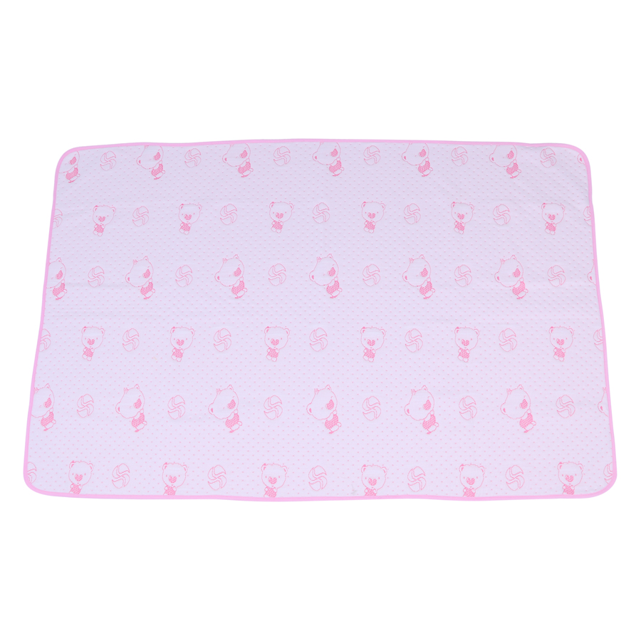 Tấm Lót Chống Thấm VIETMAT Màu Hồng (Size 80 x 120 cm)