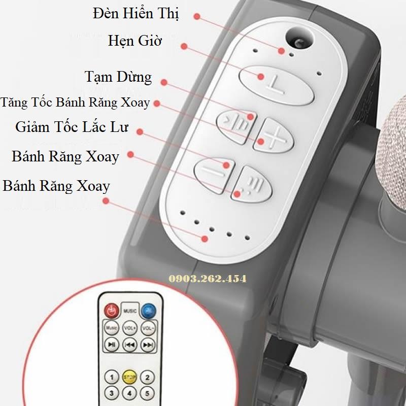 Nôi điện cho bé, chế độ đung đưa tự động, tặng kèm màn, có điều khiển từ xa, nhạc bluethooth - Bảo hành 12 tháng - mb427