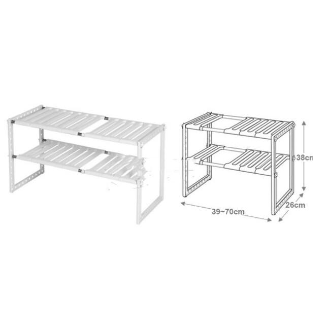 Kệ để xoong nồi gầm bếp tiện lợi