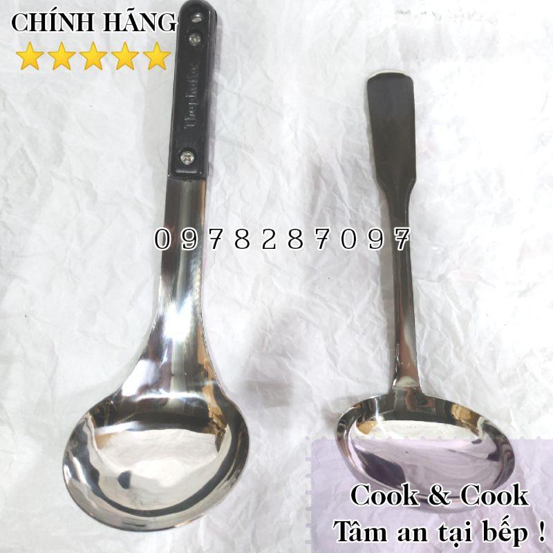 Muỗng canh muôi múc canh vá múc canh vá súp inox 304 cao cấp