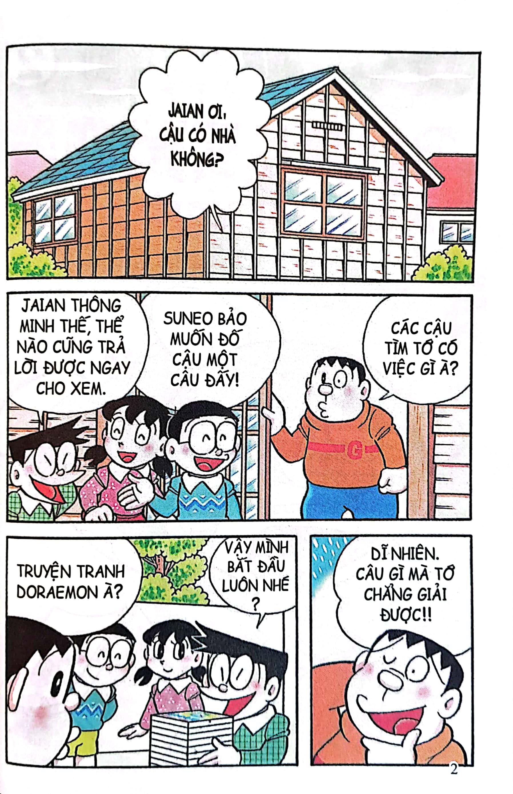 Hình ảnh Doraemon Đố Vui - Tập 2: Doraemon Và Những Người Bạn (Tái Bản 2023)