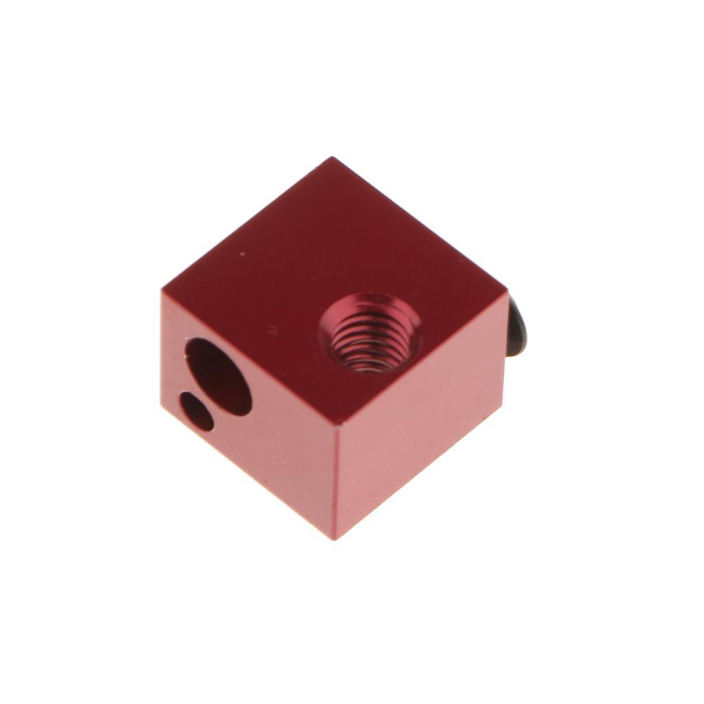 Aluminum-Alloy Heater Hot end Heat Heating Block for M6 3D Printer Extruder