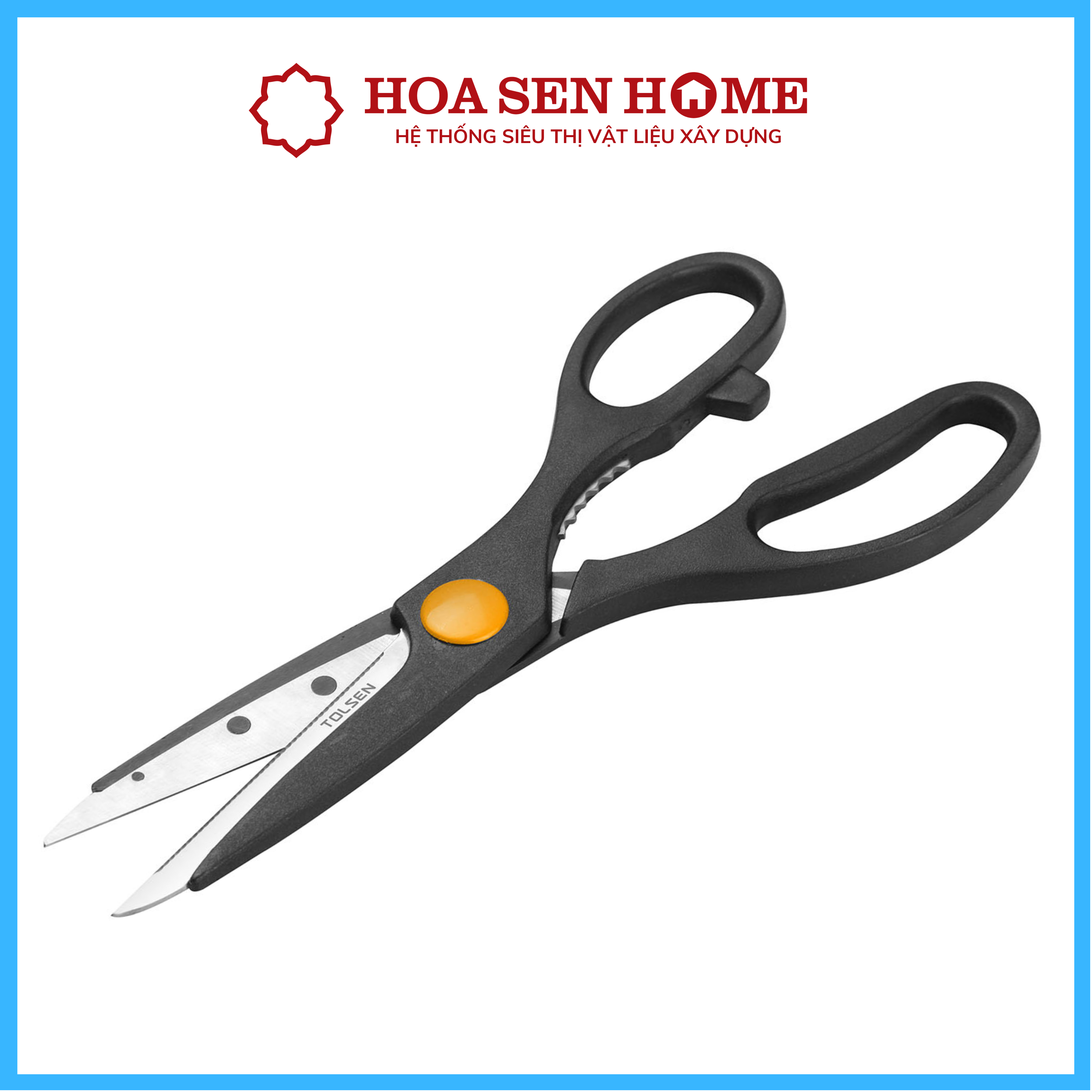 Kéo làm bếp Tolsen 8 inch 30045 màu đen