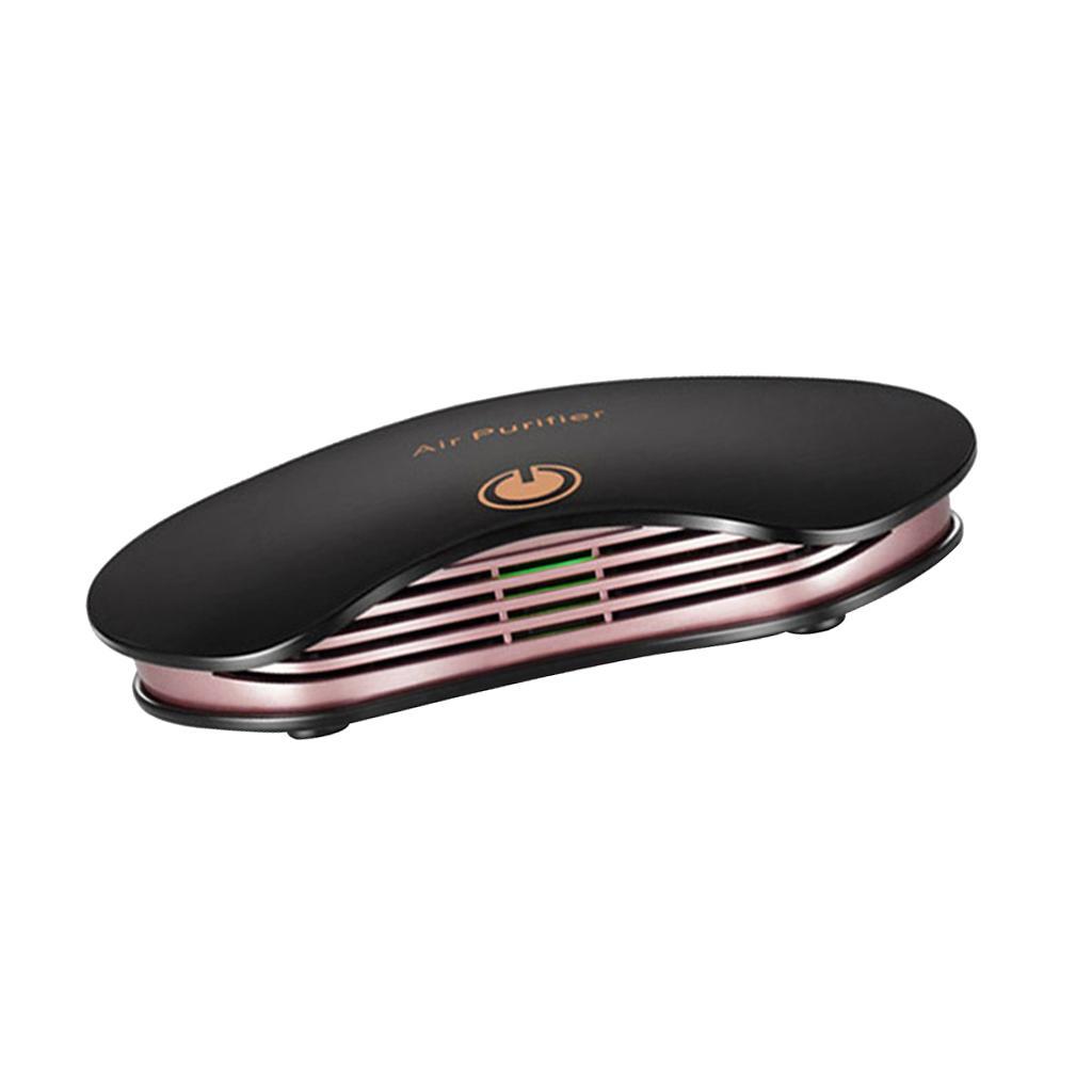 Black Car Air Purifier, Portable & Quiet Air Cleaner, Eliminates Dust, Smoke, Mold, Germs, Odor Cleaner, for Car