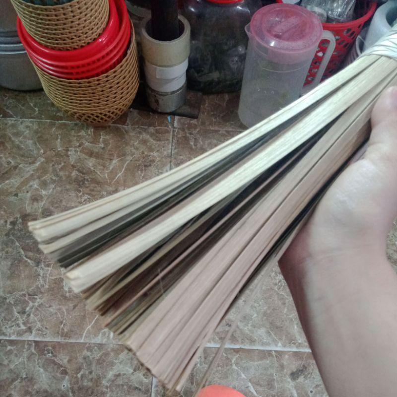 Chổi tre quét chảo thép, chảo gang.... chất lượng