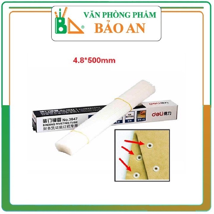 Suốt Nhựa Cho Máy Khoan Và Đóng Chứng Từ 3847 (Đường Kính 4.8mm)