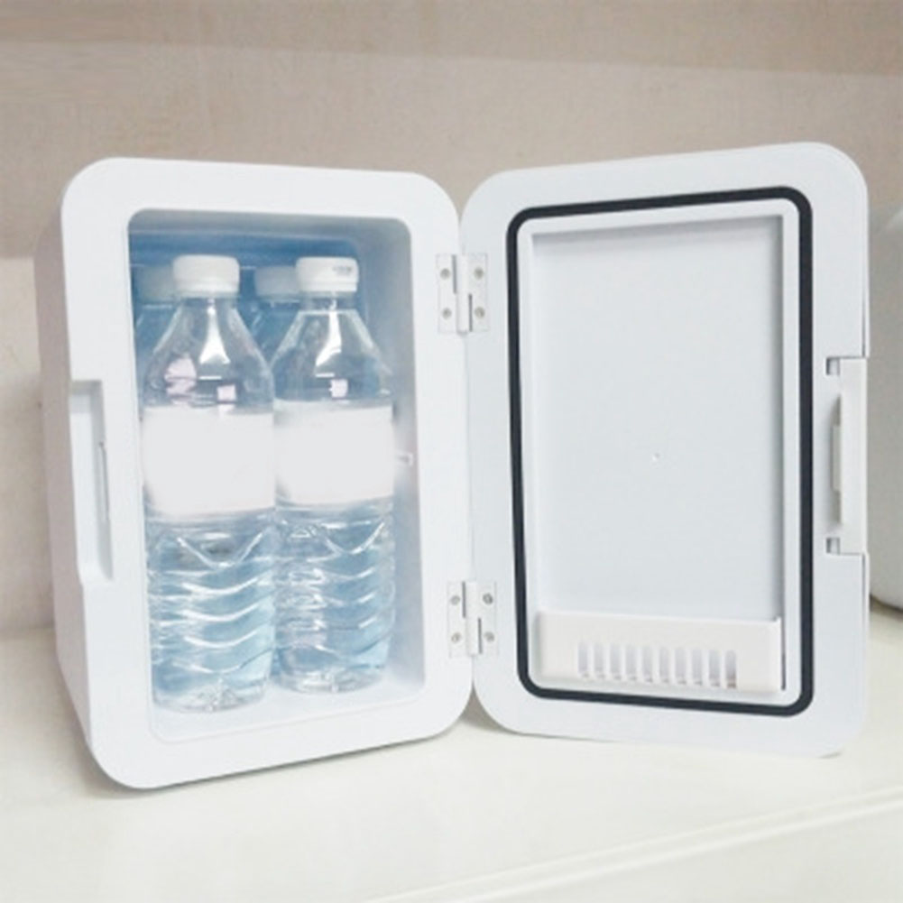 Tủ lạnh mini 8L 2 chế độ, dùng cho gia đình và trên ô tô