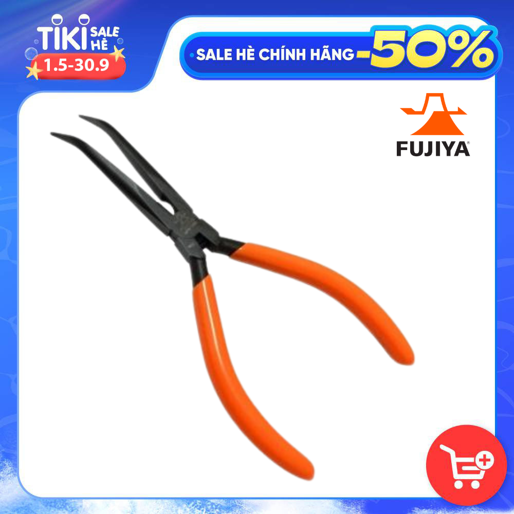 Kìm nhọn kỹ thuật mini mỏ cong Fujiya ATR-150SB