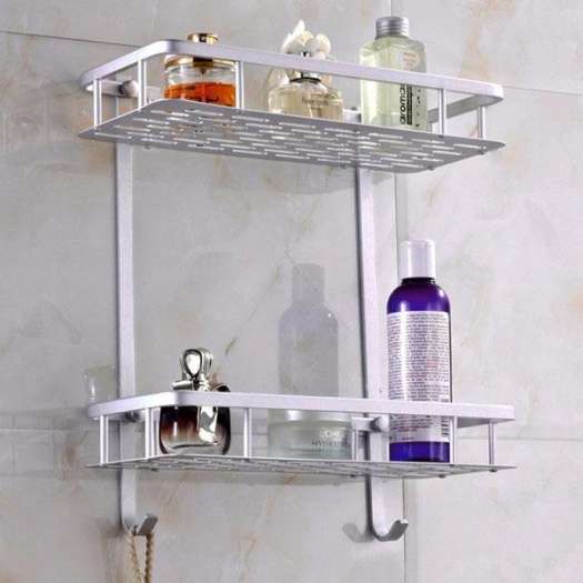 Kệ Nhà Tắm Inox 2 Tầng Đa Năng