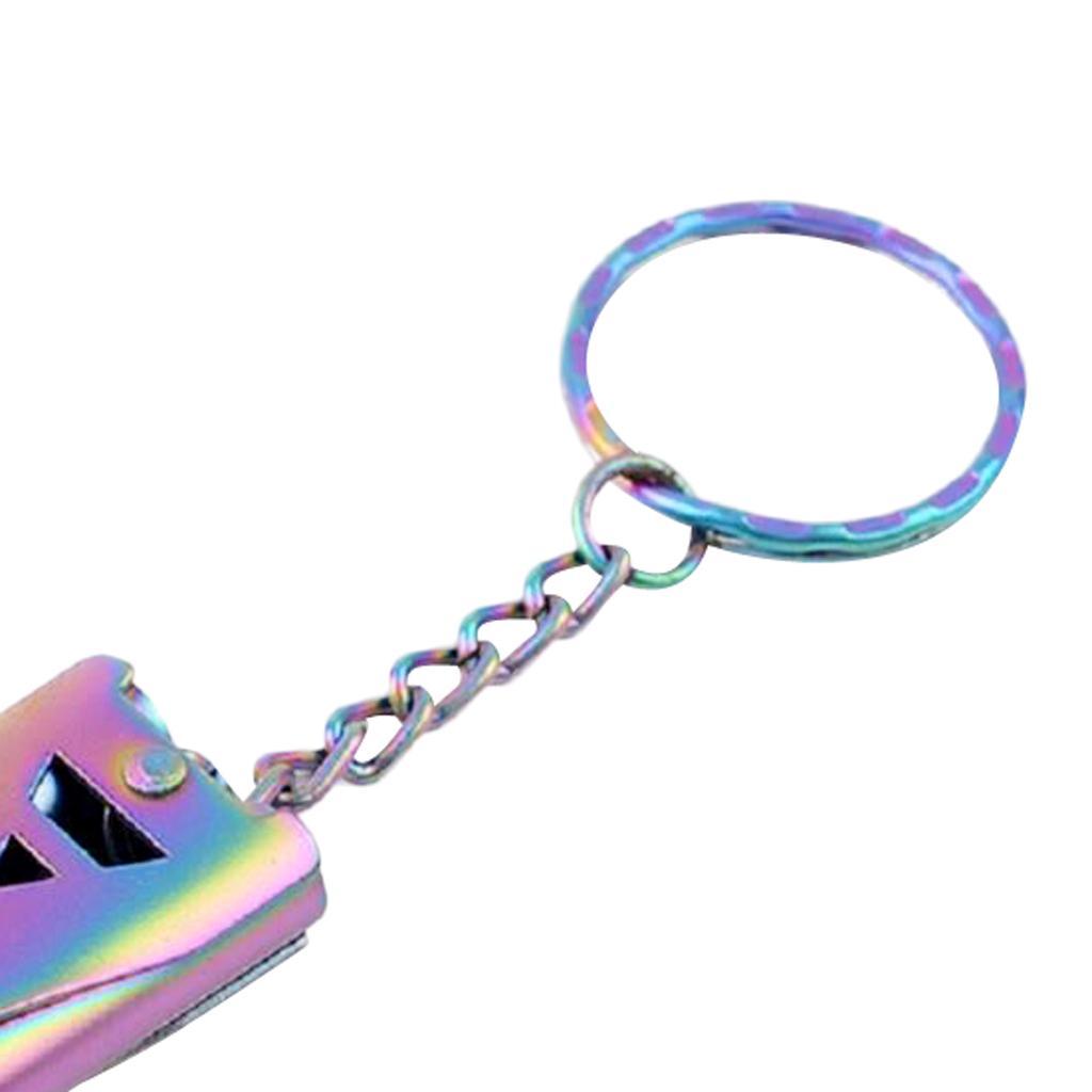 Double Pipe High Decibel Outdoor Camping Survival Emergency Whistle