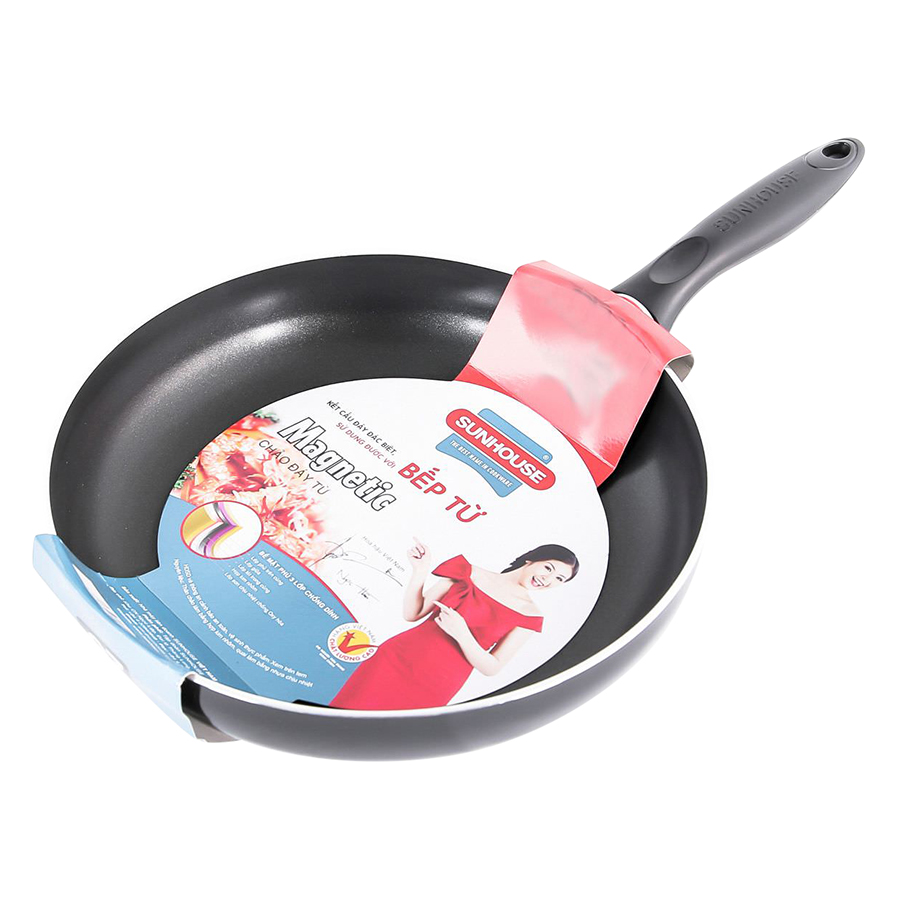 Chảo Từ Sunhouse Magnetic Pan SHM28 - 28cm