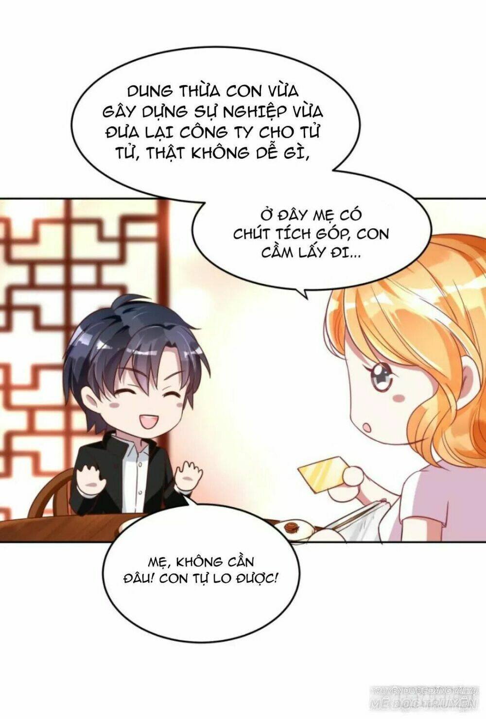 mộ thiếu, lão bà ngươi trọng sinh lại rồi! chapter 51 6