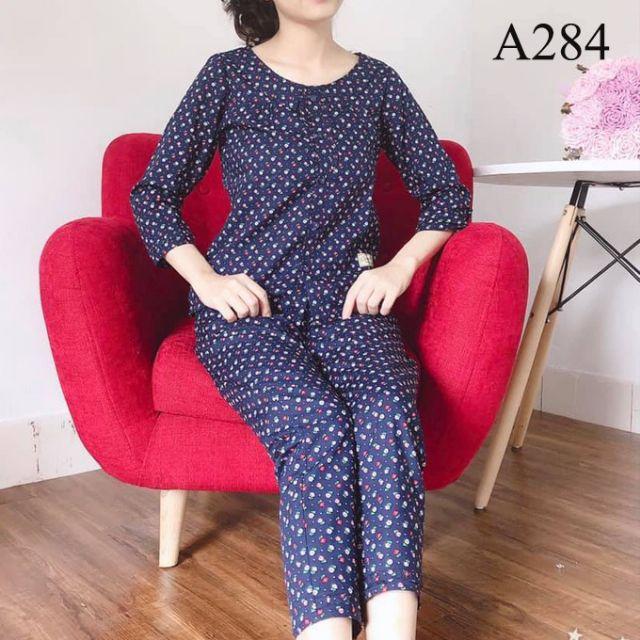 Đồ bộ mặc nhà, bộ ngủ đủ 5 màu clover ảnh thật, đủ size