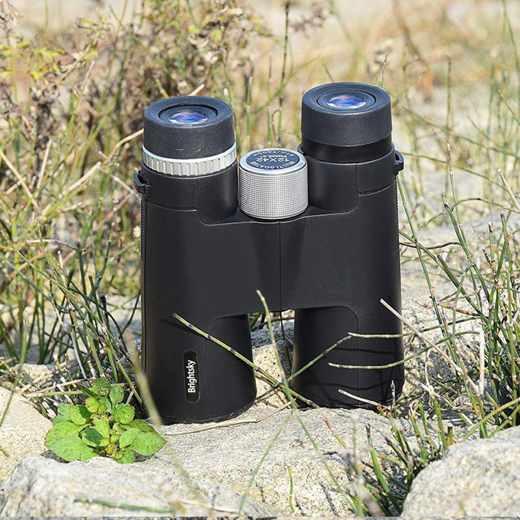 High Power 12X42 Portable Binoculars Telescope BAK4 Prism Optical Lens