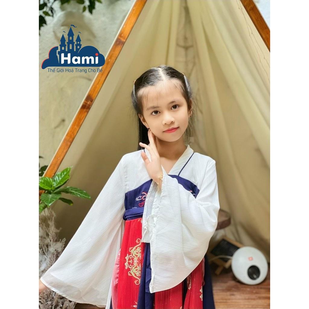 Đầm Sen Đỏ Bé Gái