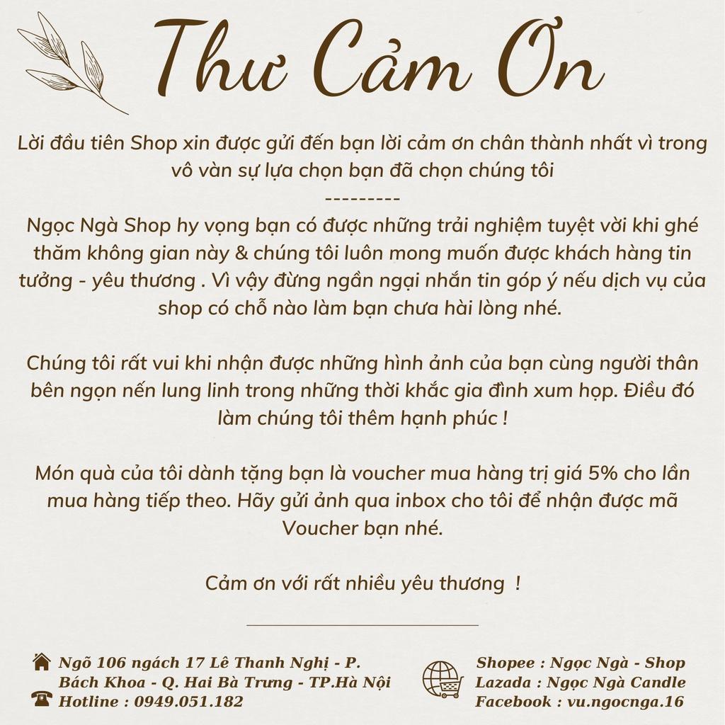 Nến Thơm Cao Cấp Lumos Blow A Wish (Black rose, Winchester Cathedral, Eden, Gold Medal, Baccara) – NT28 - Nến trang trí- NgocNga Candles