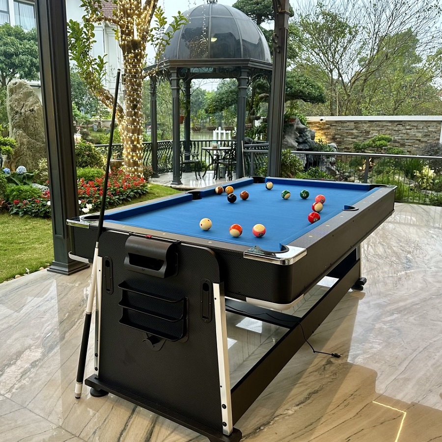 Bàn Bida Đa Năng 4 Trong 1 Harvard Eu 44 Chuẩn CLB Bóng Bàn, Air Hockey, Bàn Họp, Bida 4 trong 1 Kiểu Mỹ, Bi A Đa Năng Hanana