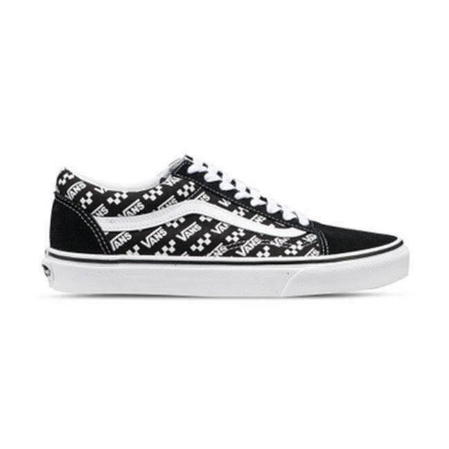 Giày sneakers Unisex màu đen phối chữ Vans UA Old Skool Logo Repeat -  VN0A4U3BTEZ