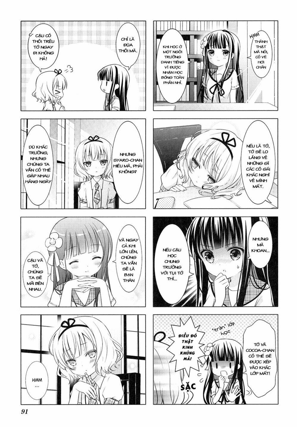 gochuumon wa usagi desuka? [4-koma] chapter 10 8