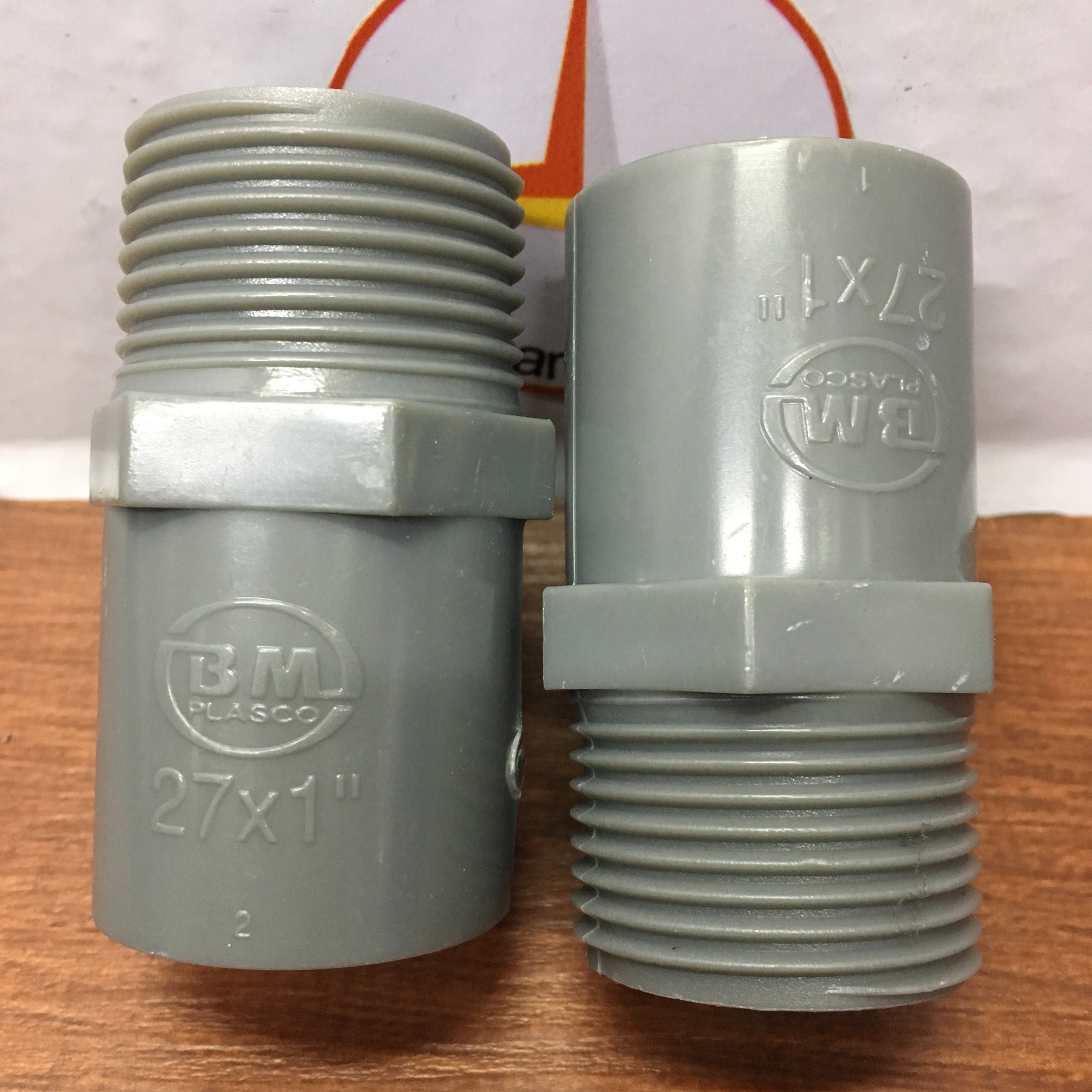 Nối ren ngoài nhựa 27 ống 34 Bình Minh