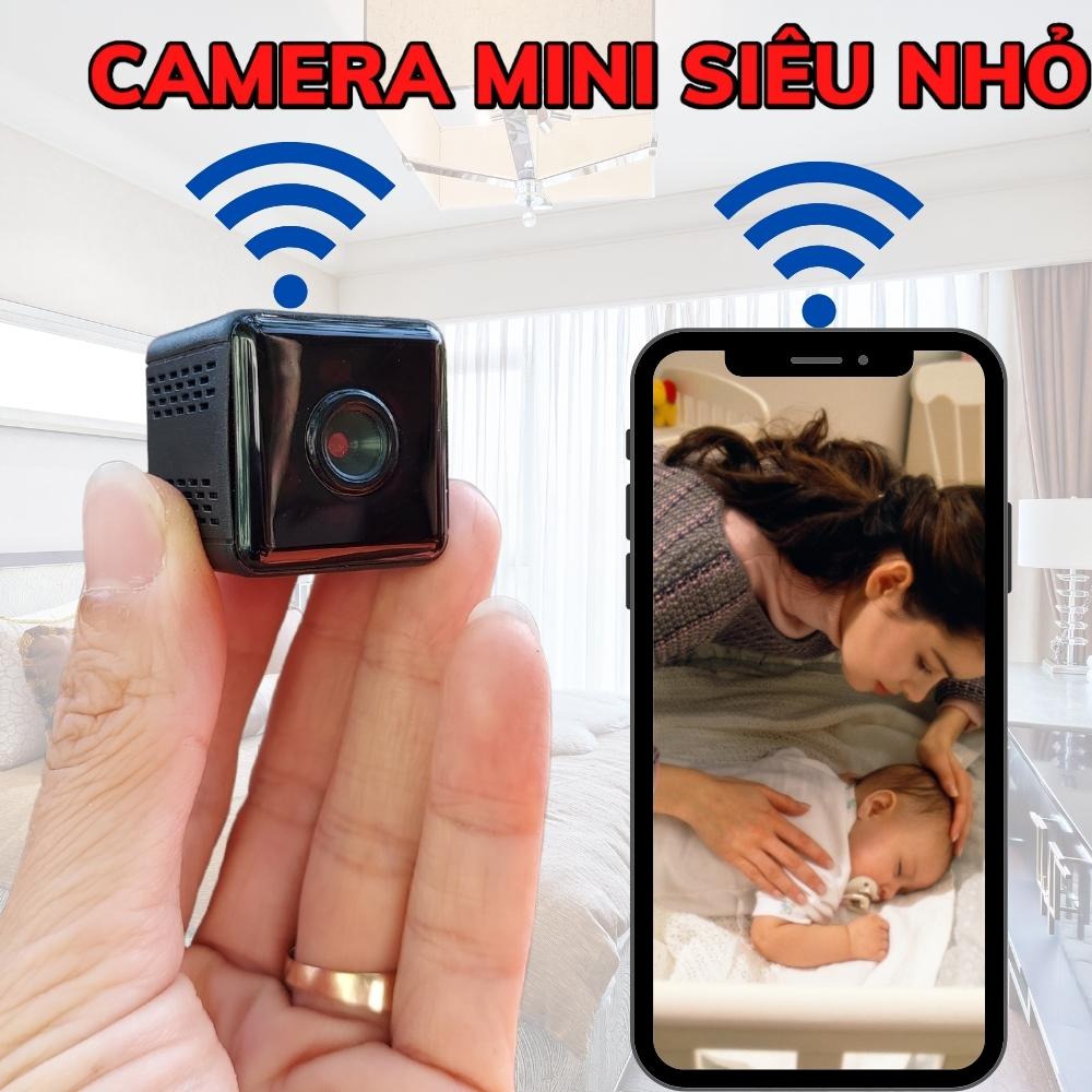 Camera mini siêu nhỏ X6D GIÁ RẺ kết nối wifi xem trực tiếp từ xa qua điện thoại