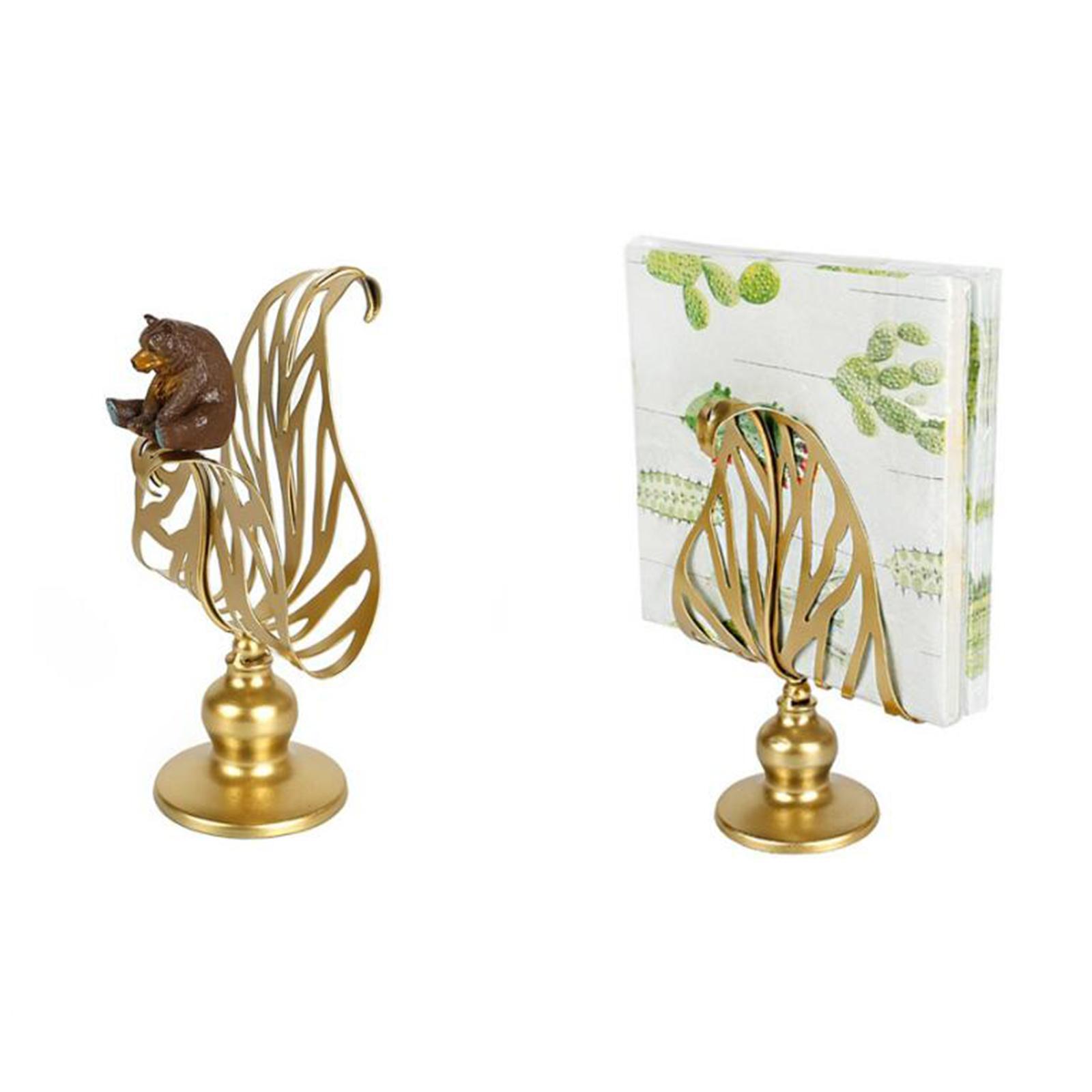Paper Napkin Holder Tissue Dispenser Table Decoration for Countertop Party