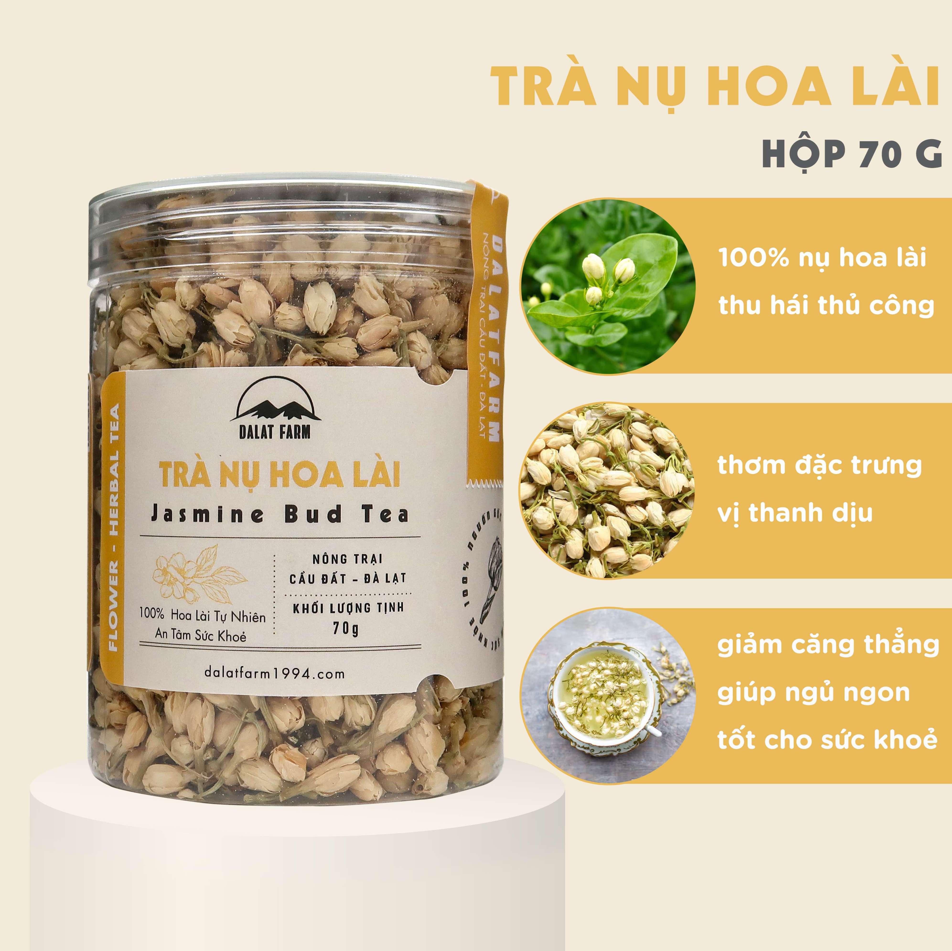 Trà Nụ Hoa Lài - Hộp 70 g