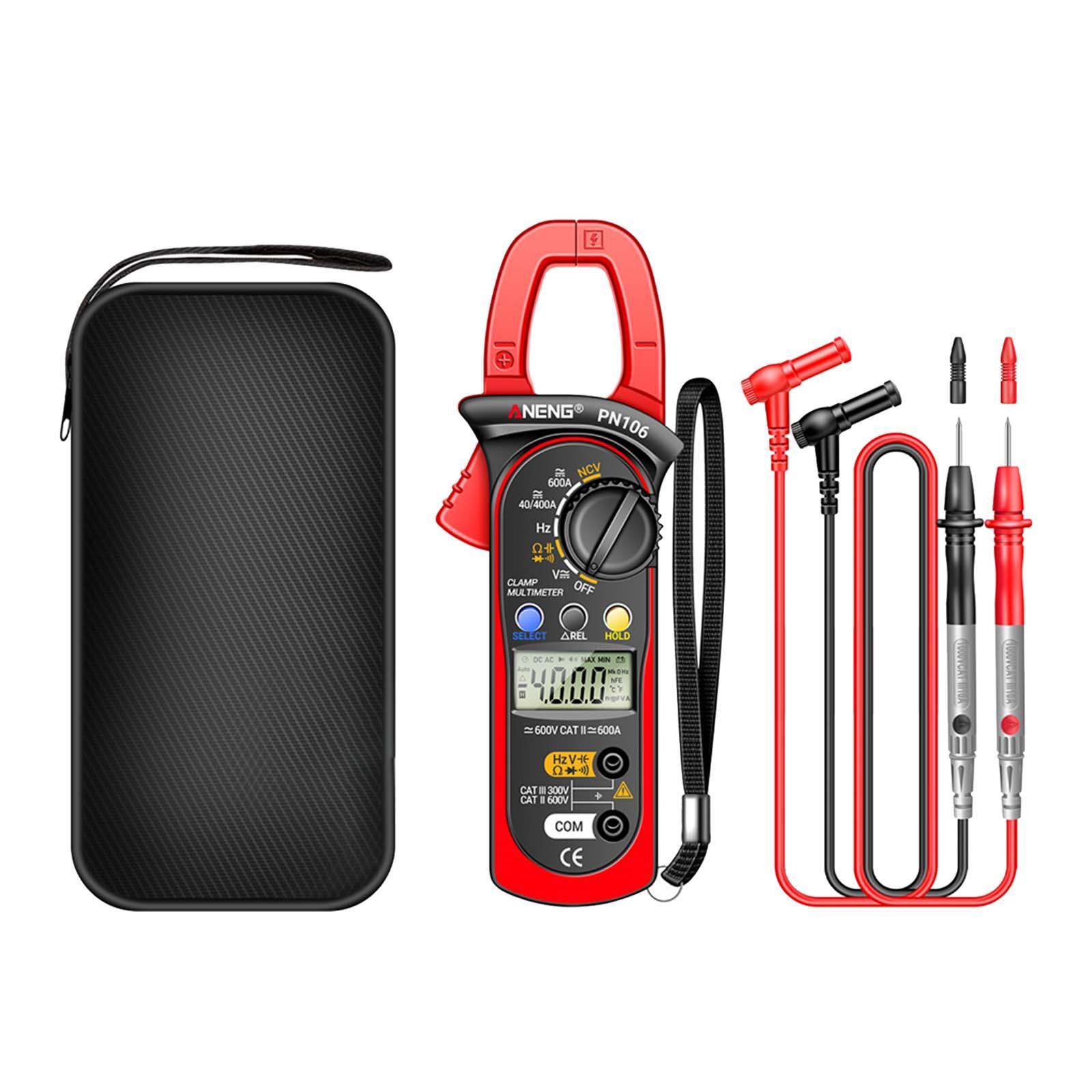 Digital Clamp Meter Voltage Meter Backlight Screen Auto Range Portable Professional Electrician Tool Multi Tester for Household Outlets Cars