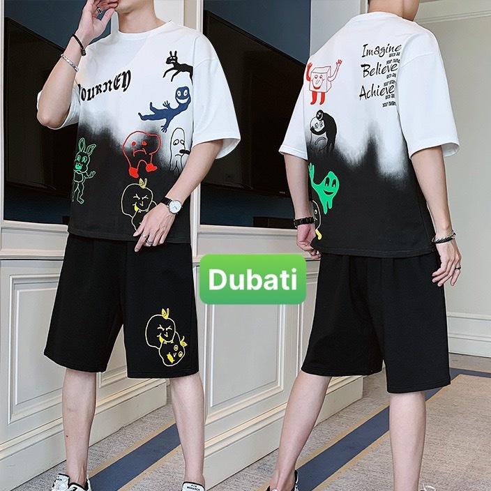 BỘ QUẦN ÁO NAM THỂ THAO HỌA TIẾT MA JOURNEY CAO CẤP THỜI TRANG TRẺ TRUNG- DUBATI FASHION