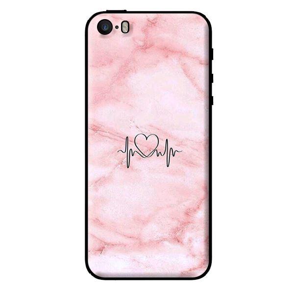 Ốp in cho iPhone 5s Đá Hồng - Hàng chính hãng