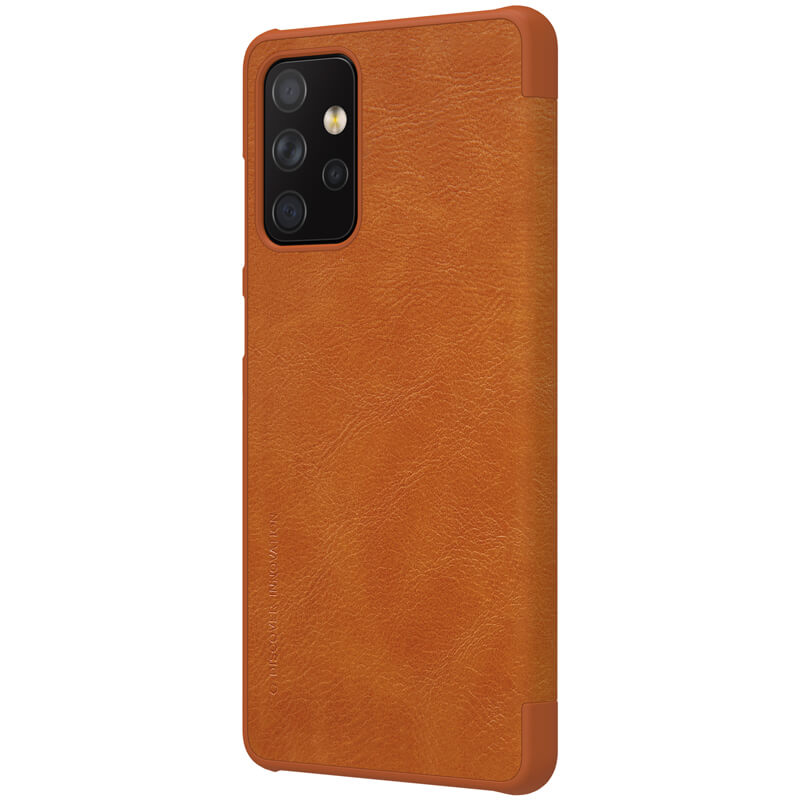 Bao da dành cho Samsung Galaxy A52 Nillkin QIN có ngăn đựng thẻ - Hàng Chính Hãng