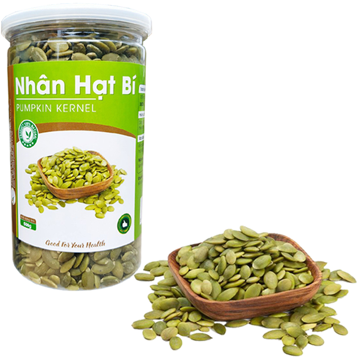 Nhân Hạt Bí Xanh Sấy Chín Hiệu SK FOOD - Hũ 400G