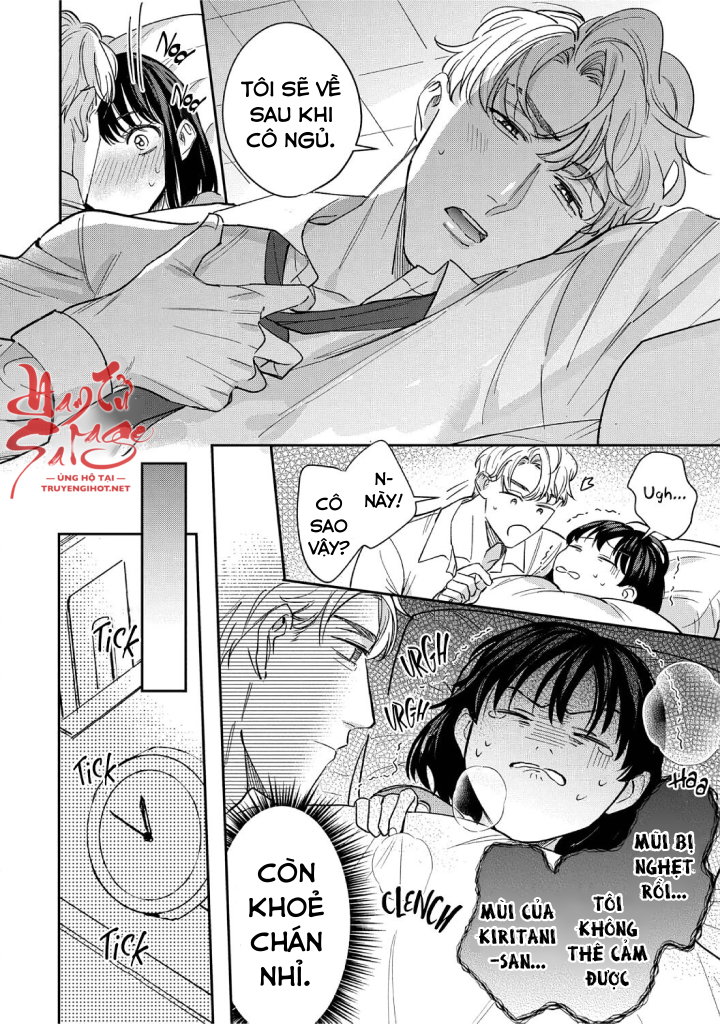 tôi không thể chỉ biết yêu thôi - cấp trên hay soi mói và cấp dưới nghiện mùi chapter 11.1 19