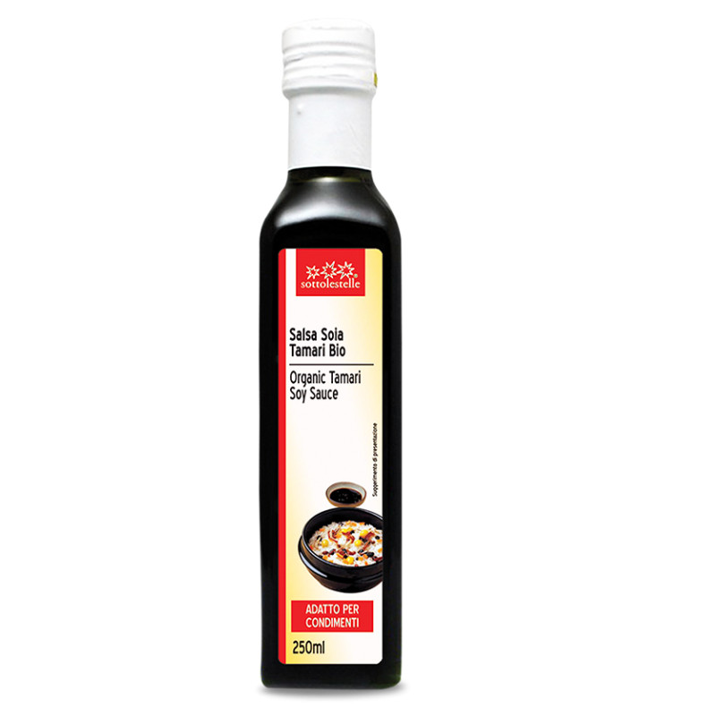 Nước Tương Tamari Hữu Cơ 250ml Sottolestelle Organic Tamari Soy Sauce