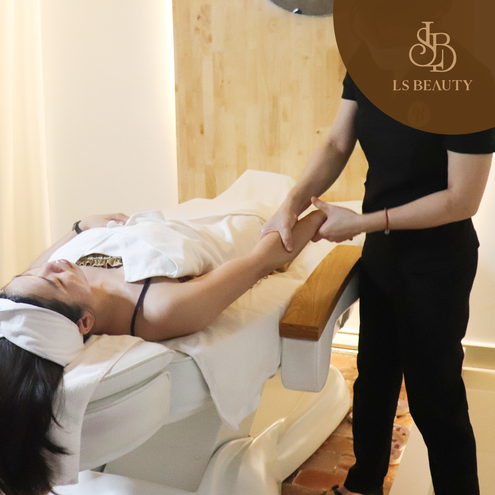 Liệu trình Thải độc da mặt kèm Massage chân thư giãn thanh lọc cơ thể 90 phút