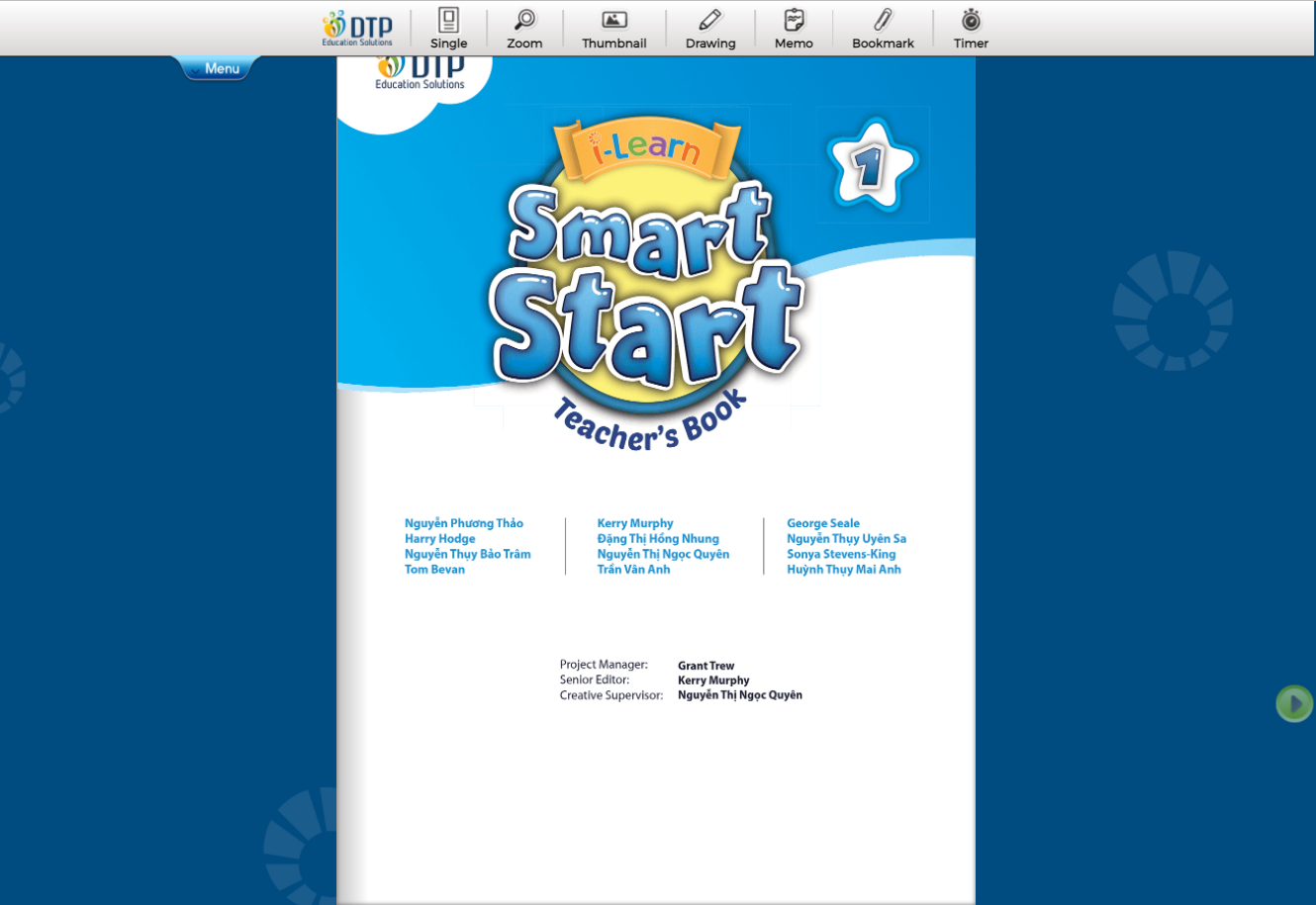 E-BOOK] i-Learn Smart Start Level 1 Sách giáo viên điện tử