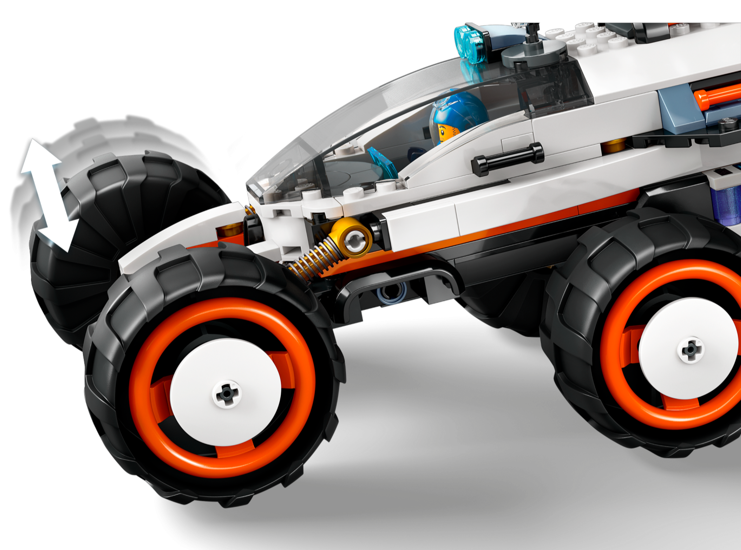 Đồ Chơi Lắp Ráp Xe Thám Hiểm Không Gian Và Người Ngoài Hành Tinh - Space Explorer Rover And Alien Life - Lego City 60431 (311 Mảnh Ghép)