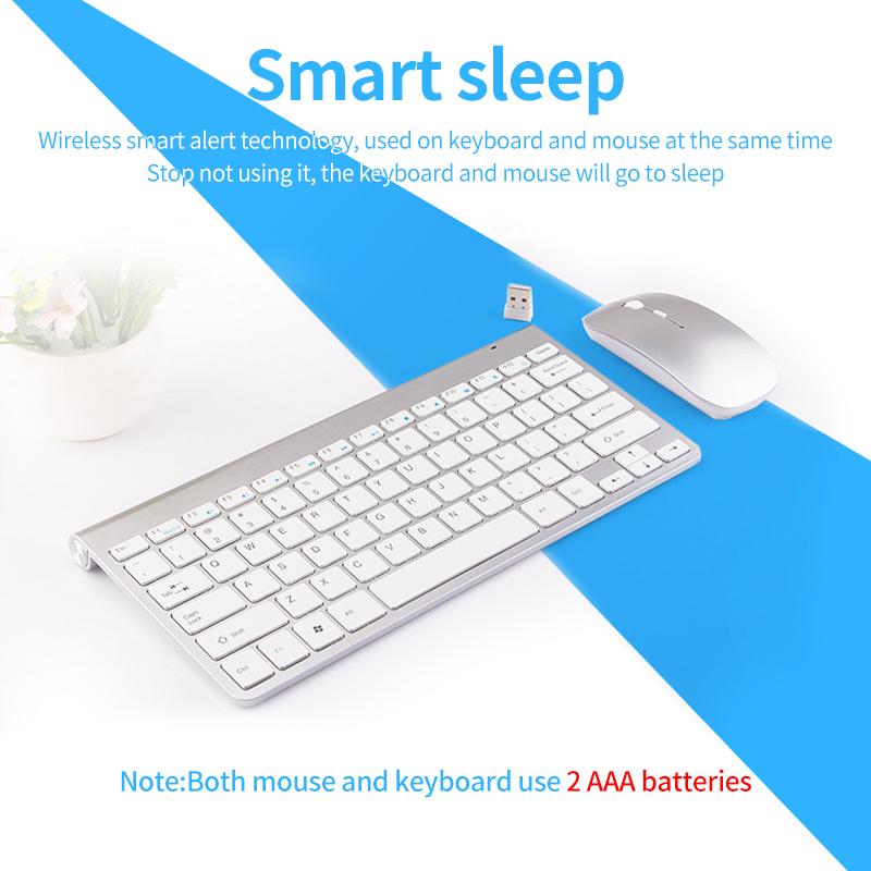 Nhỏ Con Chuột Không Dây Bàn Phím Cho Iapd Máy Tính Xách Tay Máy Tính Để Bàn Mac Máy Tính Nhà Văn Phòng Ergonomic Chơi Game Bàn Phím Chuột Combo Đa Phương Tiện