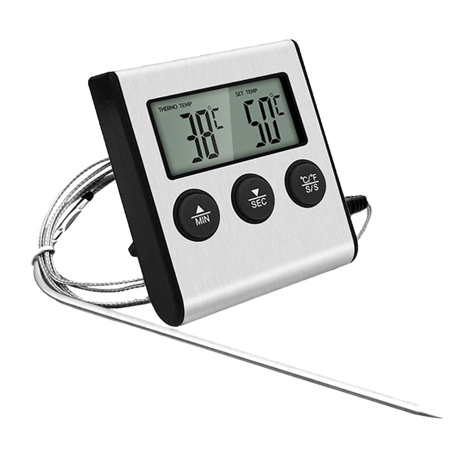 Digital Thermometer Grill Thermometer Multifunctional Food Thermometer Kitchen BBQ Thermometer,
