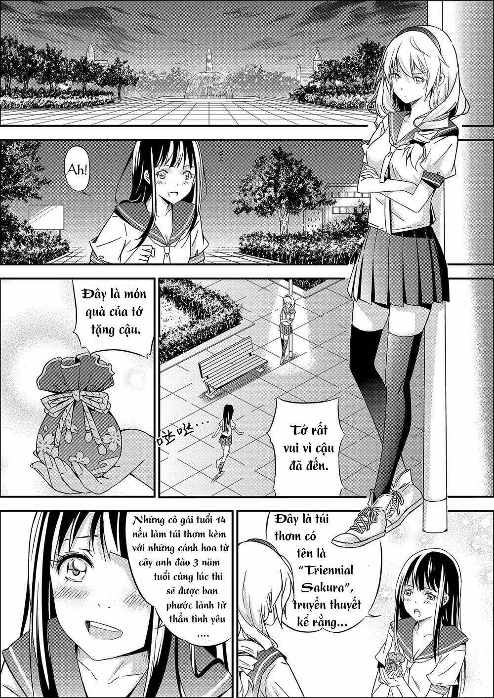 guns girl - school dayz - special manga chapter: triennial sakura chapter 1 18