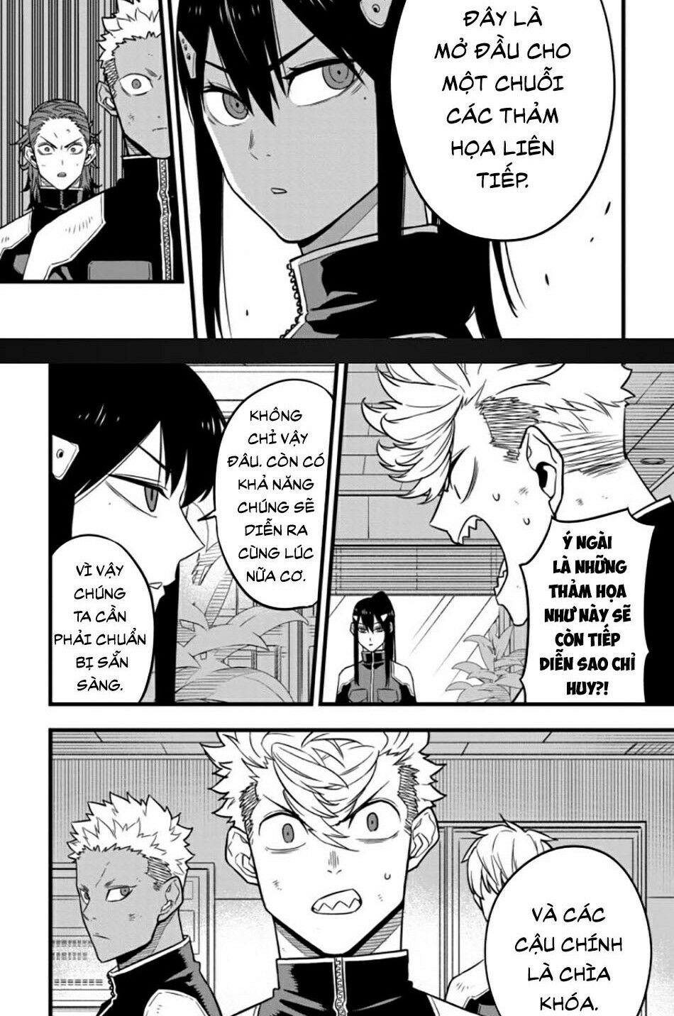 hôm nay - tôi hóa kaiju chapter 34 6