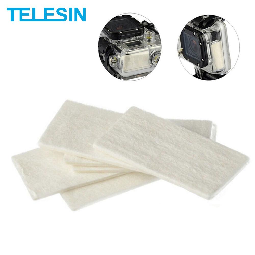 Telesin 36pcs Anti-Fog chèn sấy khô bên trong vỏ chống thấm cho GoPro Insta360 Osmo Action SJCam Eken Camera Phụ kiện