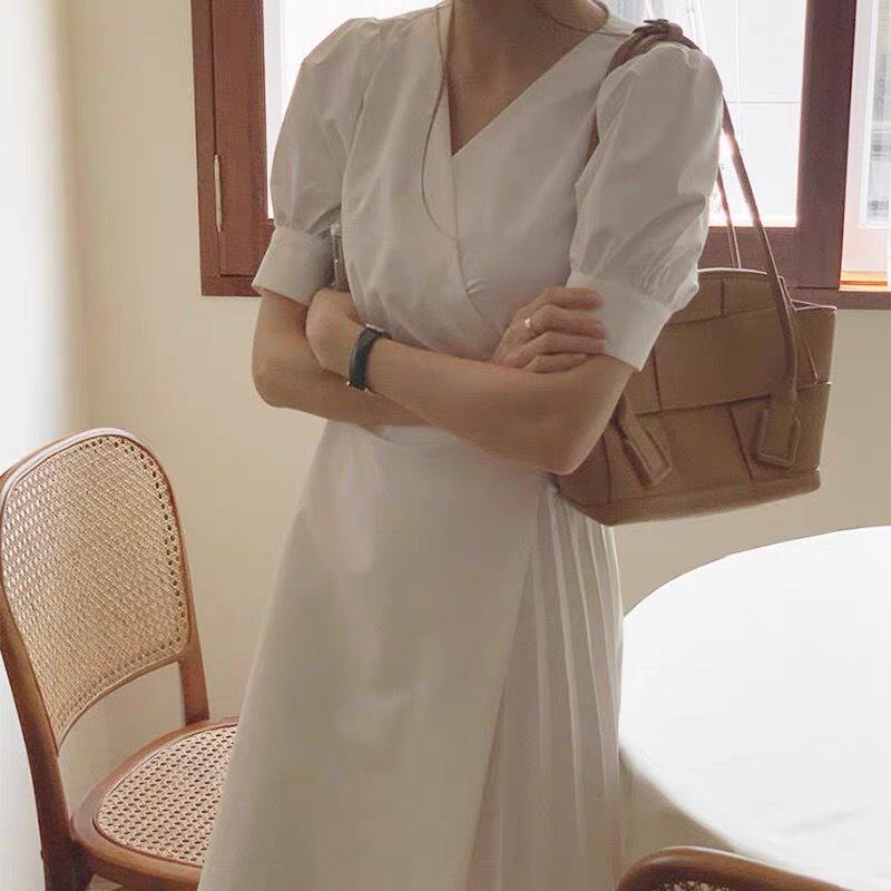 Váy dáng dài, tà váy cách điệu 2 lớp độc lạ, FREESIZE, eo dây rút thoải mái điều chỉnh